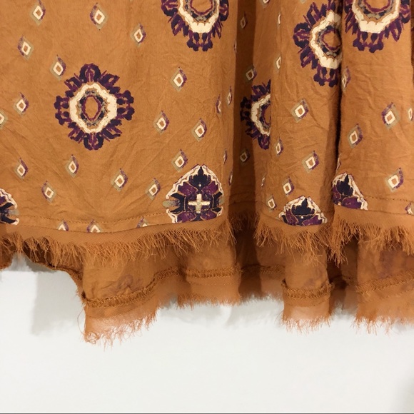 Urban Outfitters Aztec Top Boho Flowy M - Picture 4 of 5